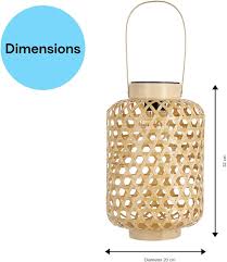 Clas Ohlson® Hängande Solkorg Lykta - Dekorativ LED Trädgårdslampa