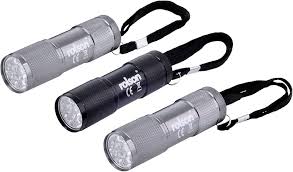 Rolson 61760 Nio LED-ficklampor - Batterifria!