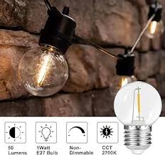 Suncan E27 Vintage LED-lampa G45 1W