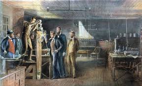 Thomas Edisons Första Glödlampa 1879
