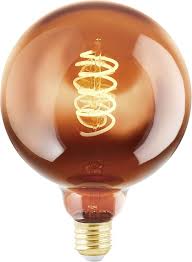 EGLO Dimbar Vintage LED E27-lampa i Koppar
