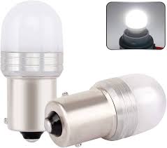 Kallvit 12V LED-glödlampa BA15S 1156 P21W 3W