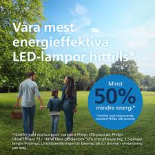 Philips LED Ultra Effektiv - Energibesparande Klassisk Lampa