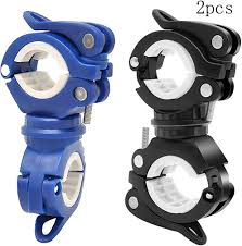 YUMUL 2-delars Cykel Ficklampa med Klämma