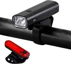 Regntät Cykelstrålkastare 400 Lumen med USB-laddning