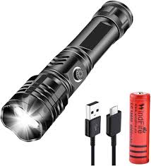 Extremt Ljus LED-ficklampa 6000 Lumen - USB Uppladdningsbar
