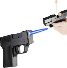 XOTAK Pistolformad Butan Ficklampa - Unik Present för Män