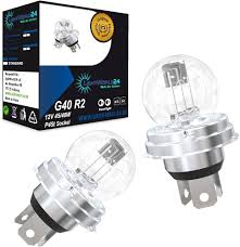 Bilux 12V 45/40W Halogenlampor för Motorcykel och Bil