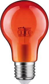Paulmann 1W E27 Orange LED-lampa