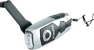Varta Dynamo Light Ficklampa - Svart/Silver