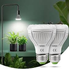SANSI 10W Fullspektrum LED Växtlampa för Inomhusväxter