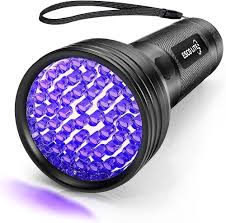 ALLESM UV-ficklampa 51 LED - Svartljusdetektor 395 nM