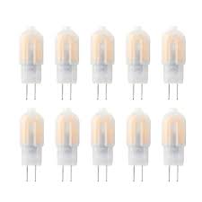 G4 Bi-pin LED-lampor 2 W - 10 st Energibesparande Mjölkvit 360° 200 LM