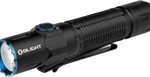 OLight Warrior 3S LED Ficklampa med Hölster och Bältesklämma